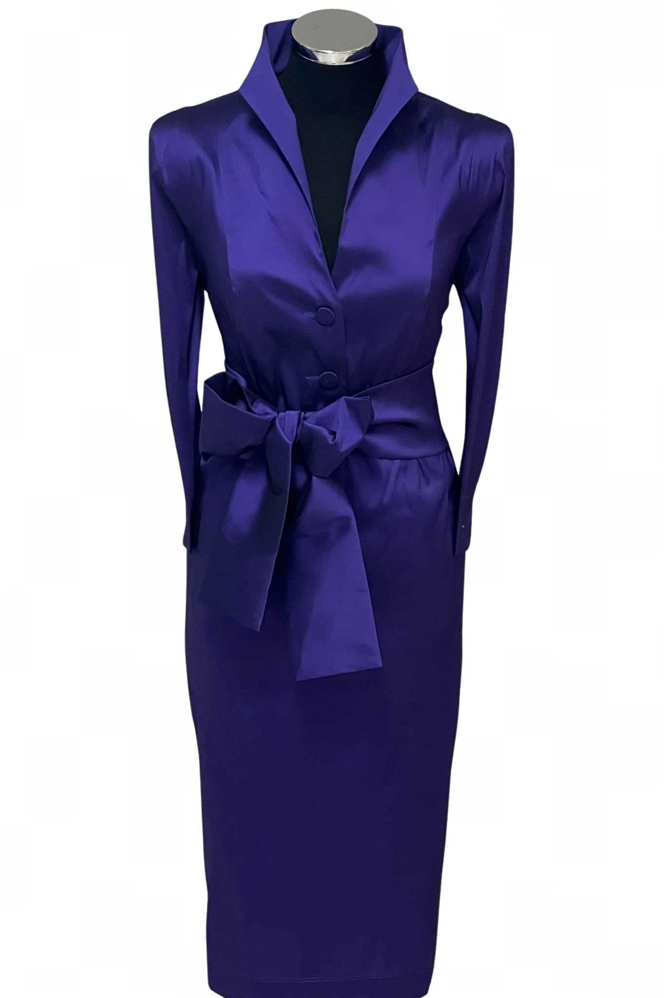 MOQ Jurk Sybil2-3/4-J Uni Paars MOQ shop